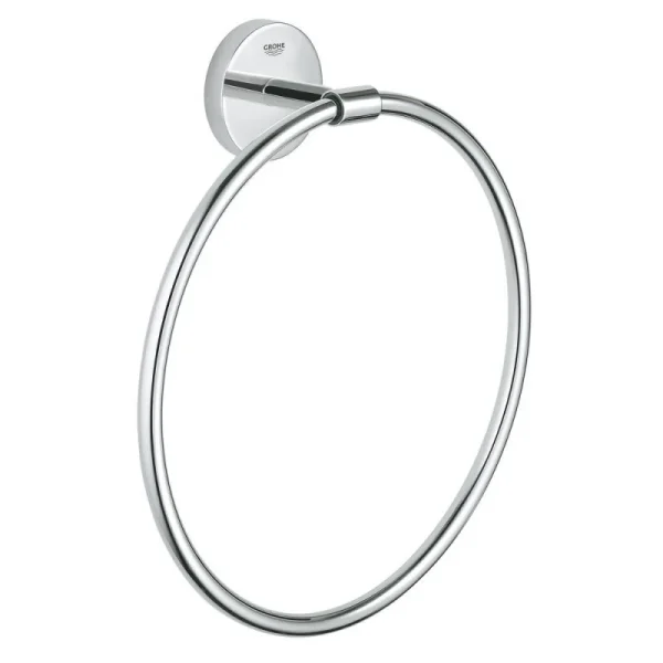 Anneau Porte-serviette BAUCOSMOPOLITAN GROHE 40460001 – Ø 18 Cm – Chrome 1