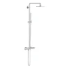 Colonne De Douche Thermostatique EUPHORIA 150 GROHE 27932000 – Tête 15 X 15 Cm + Douchette Stick 5