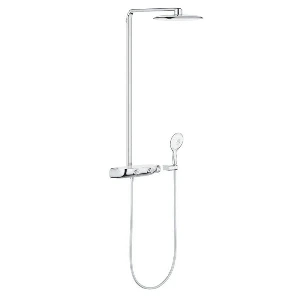 Colonne De Douche Thermostatique RAINSHOWER SYSTEM SMARTCONTROL 360 GROHE 26361LS0 – Tête Ø 22 Cm + Douchette 4 Jets 1