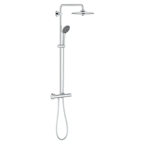 Grohe Colonne De Douche Thermostatique VITALIO JOY SYSTEM 260 – Tête Ø 26 Cm + Douchette 3 Jets 1