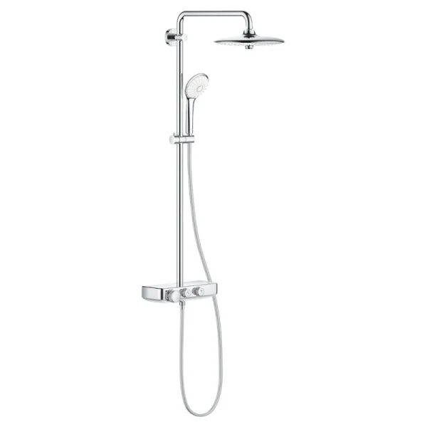 Colonne Thermostatique EUPHORIA SMARTCONTROL 260 GROHE 26509000 – Tête Ø 26 Cm + Douchette 3 Jets 1