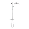 Colonne Thermostatique EUPHORIA SYSTEM 260 GROHE 27615001 – Ø 26 Cm + Support + Flexible 157 Cm + Douchette 3 Jets 7