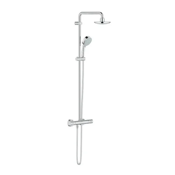 Colonne Thermostatique TEMPESTA COSMOPOLITAN GROHE 27922000 – Tête Ø 16 Cm & Douchette 2 Jets 1