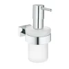 Distributeur De Savon Avec Support ESSENTIALS CUBE GROHE 40756001 160 Ml – Chrome 7