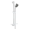 Ensemble VITALIO COMFORT GROHE 26096000 Douchette 3 Jets + Barre 60 Cm + Flexible 175 Cm 5