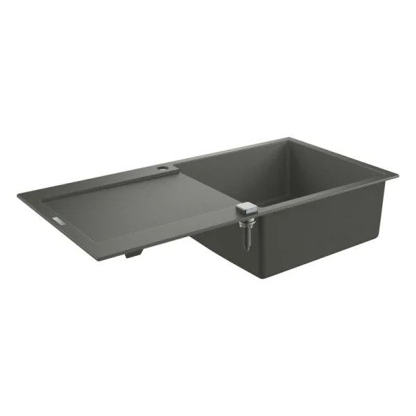 Évier K500 GROHE 31645AT0 1 Bac + 1 égouttoir – Gris Granite 1