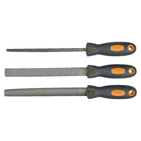 Jeu De 3 Limes à Bois NEO TOOLS 37-600 1