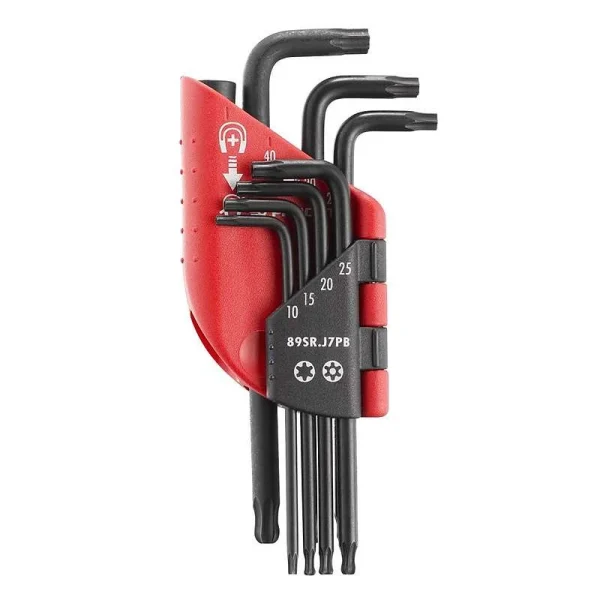 Jeu De 7 Clés Mâles Torx/Resistorx FACOM 89SR.J7PB 10 à 40 Mm 1