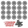 Diam Industries Lot De 10 Plateaux DIAM PNZ Ø125mm + 1 Ponceuse DIAM EBS1802 Offerte 7