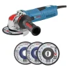 BOSCH MACHINES Meuleuse Angulaire BOSCH GWX 13-125 S Professional X-LOCK Ø 125mm 1300W 5