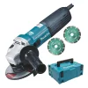 MAKITA MACHINES Meuleuse MAKITA GA5040RKDJ Ø125 Mm 1100 W + 2 Disques DIAMAK 5