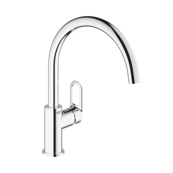 Mitigeur D’évier START FLOW GROHE 31555001 – Monocommande – Col De Cygne – Chrome 1