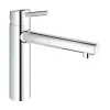 Mitigeur évier CONCETTO GROHE 31129001 – Bec Droit – Douchette Extractible – Chrome 7