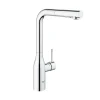 Mitigeur évier ESSENCE GROHE 30270000 – Bec Haut Pivotant – Douchette Extractible – Chrome 5