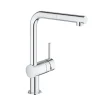 Mitigeur évier MINTA 360° GROHE 32168000 – Bec Haut Avec Mousseur Extractible – Chromé 7