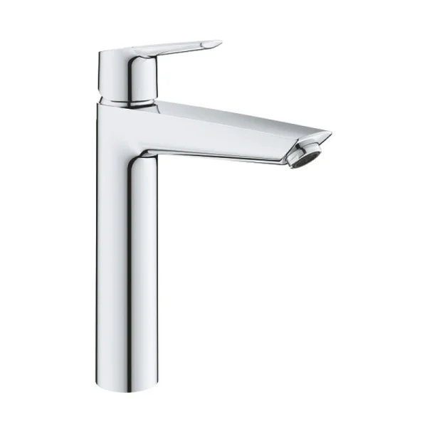 Mitigeur évier START GROHE 24165003 FastFixation – Bec Haut – Taille XL – Chrome 1