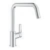 Mitigeur évier START GROHE 30470000 QuickFix Plus – Bec Haut- Rotation 150° – Chrome 5