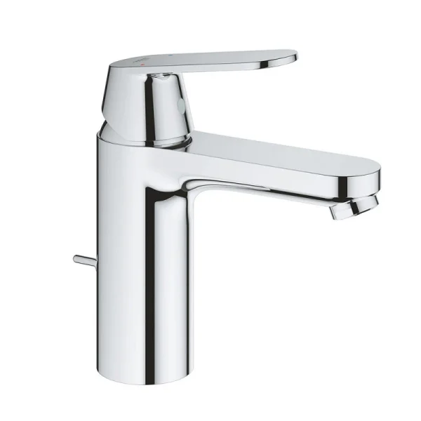 Mitigeur Lavabo EUROSMART GROHE 23325000 – Taille M – Bec Droit – Avec Vidage – Chrome 1