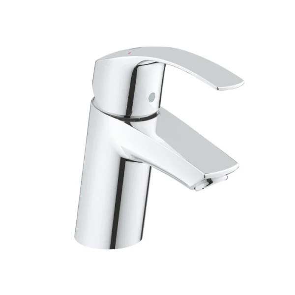 Mitigeur Lavabo EUROSMART GROHE 23922002 Bec Bas – Taille S – Bonde De Vidage Clic Clac – Chrome 1