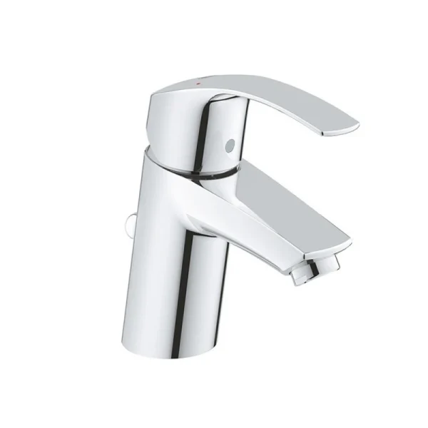 Mitigeur Lavabo EUROSMART GROHE 33265002 – Bec Bas – Taille S – Chrome 1