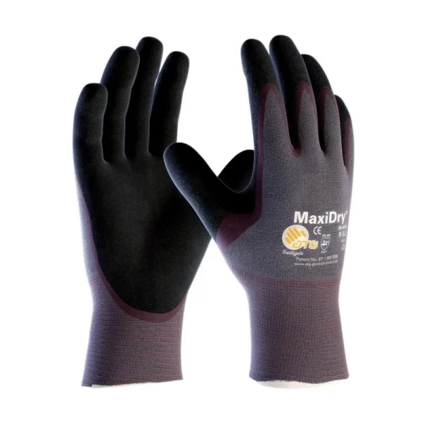 Pack De 5 Gants De Travail MaxiDry Oil ATG 56-424 1