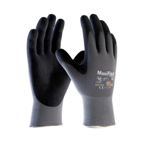 ATG Pack De 5 Gants De Travail Milieu Sec – MaxiFlex Ultimate 42-874 AD-APT 1