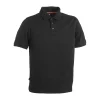 Polo De Travail HEROCK Levi Manches Courtes Noir 7