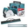 MAKITA MACHINES Scie Circulaire Plongeante MAKITA SP6000J + Rail 1,4 M + Sacoche 5