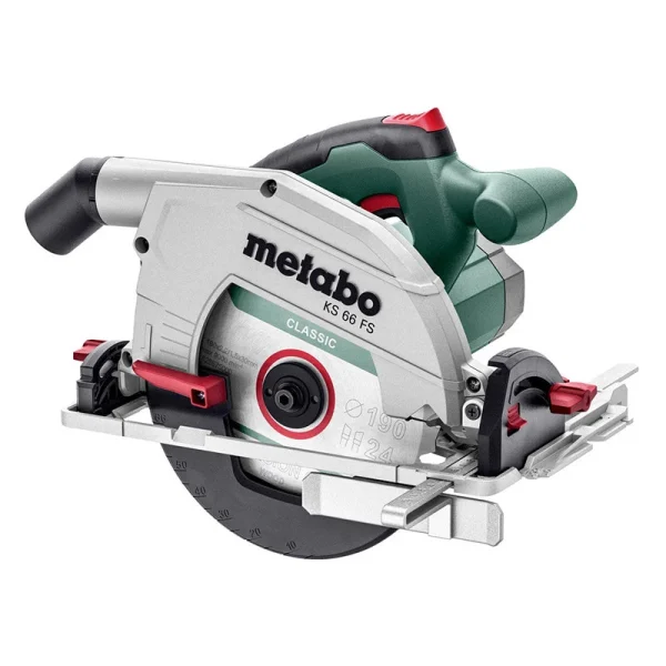 Scie Circulaire Portative METABO KS 66 FS – 1500W – 66mm – 190x30mm 1