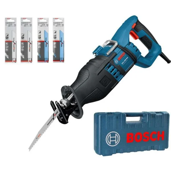 BOSCH MACHINES Scie Sabre BOSCH GSA 1300 PCE Professional 1300 W + Kit De 20 Lames 1