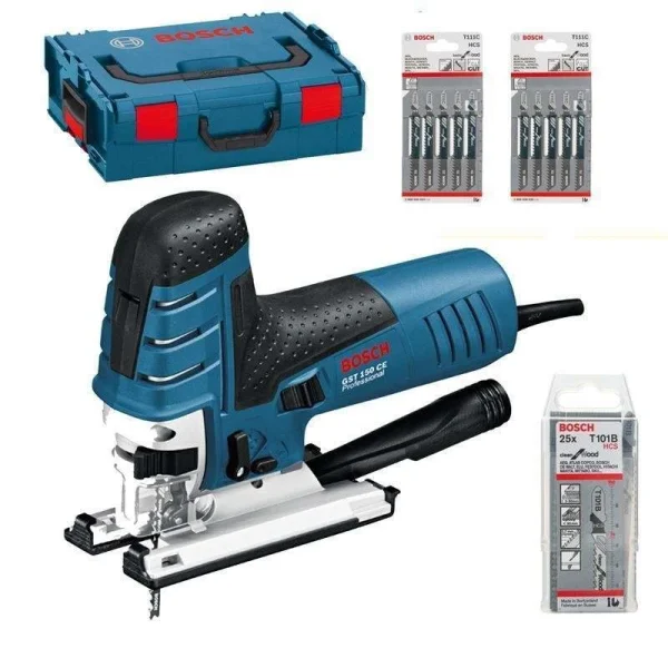 BOSCH MACHINES Scie Sauteuse BOSCH GST 150 CE Professional 780 W + L-Boxx 1