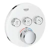 Thermostatique Encastré GROTHERM SMARTCONTROL GROHE 29904LS0 – 3 Sorties – Blanc 7